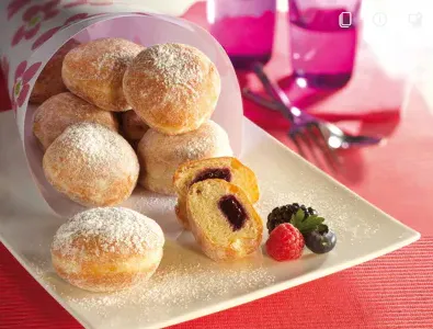 Mini Beignet Fruits Rouges
