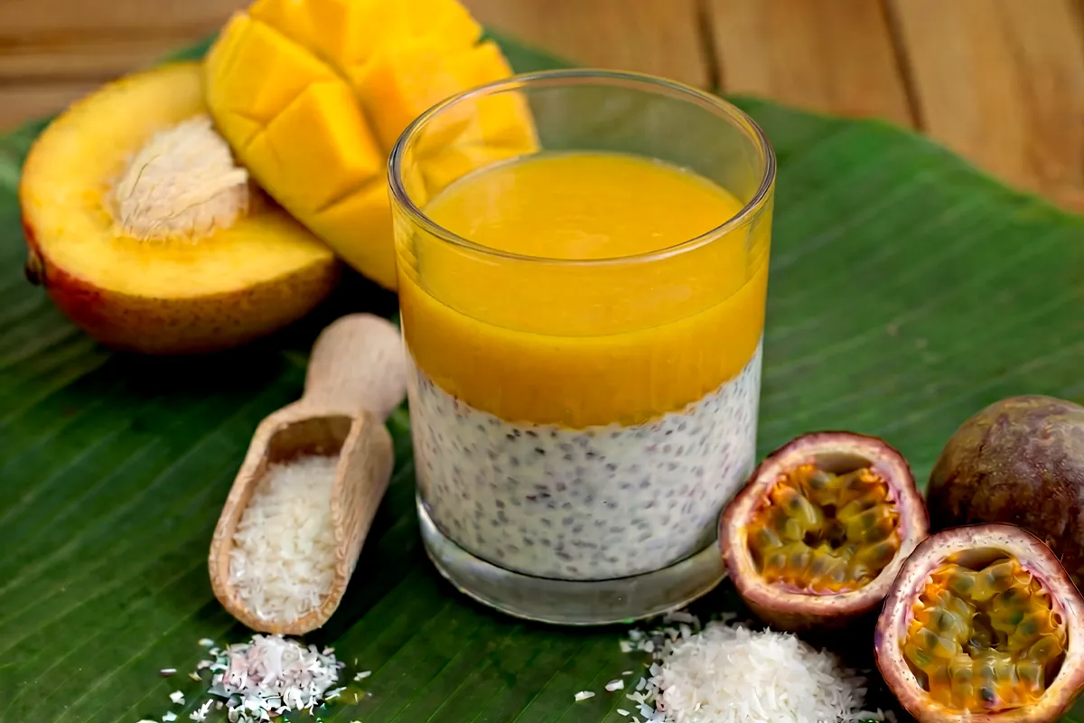 Dessert du moment : Verrine chia mangue