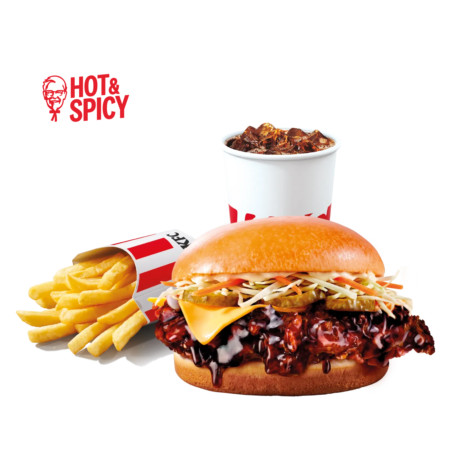 K-Grander Burger Large Meal