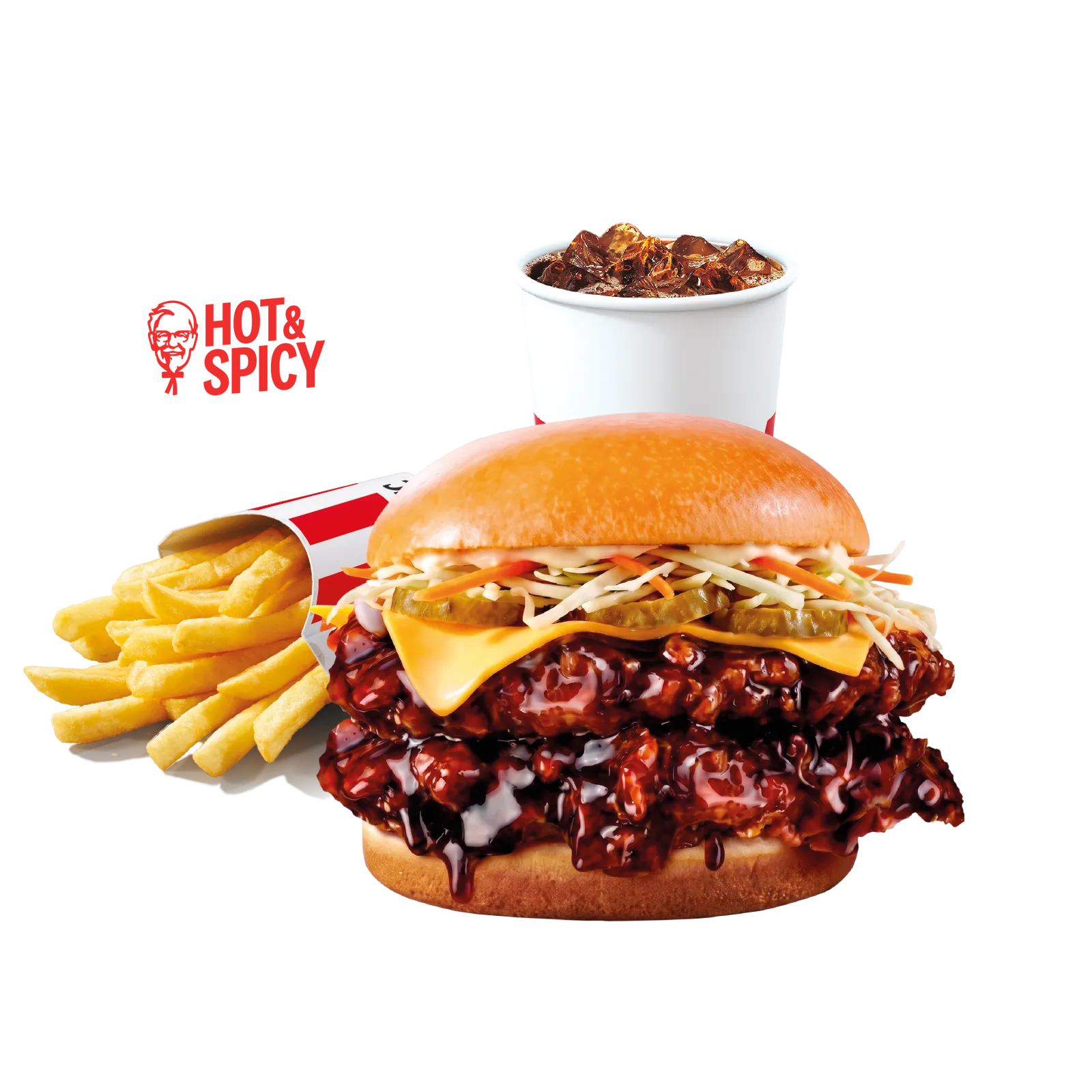 K-Double Grander Burger Large Meal
