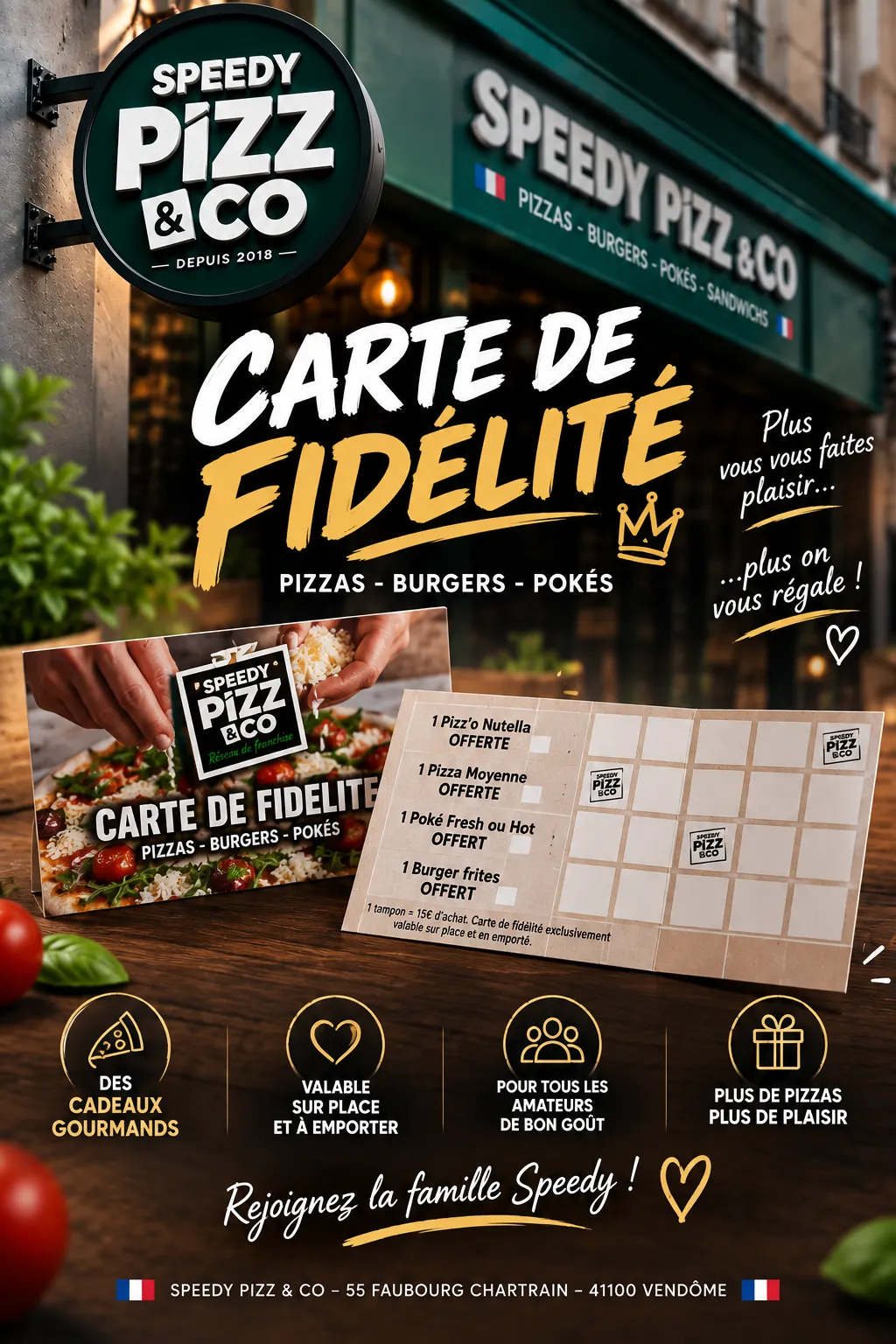 Speedy Pizz & Co - Réseau de Franchise