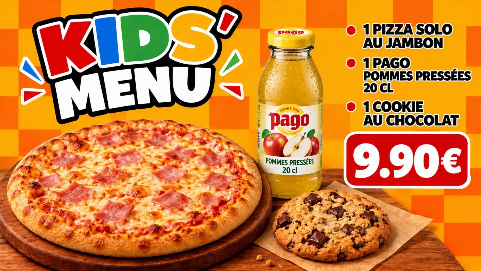 Menu enfant 