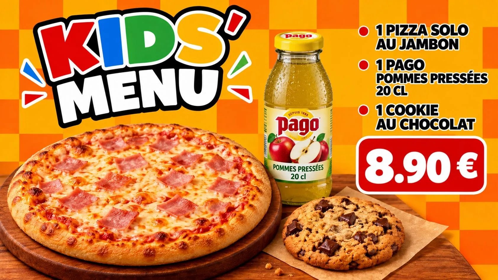 Menu enfant
