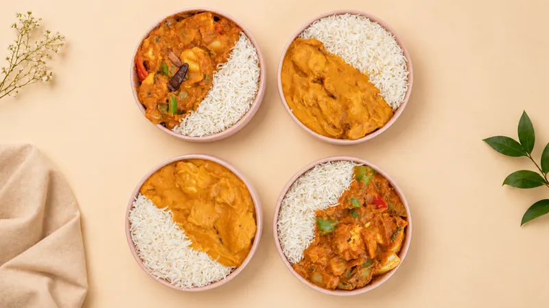 Family Chicken Lasune Bowls