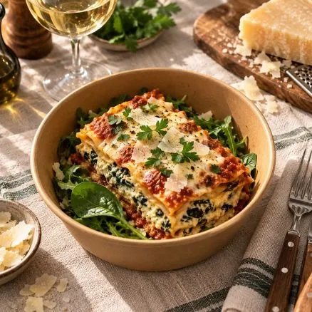 LASAGNE RICOTTA & ÉPINARD 