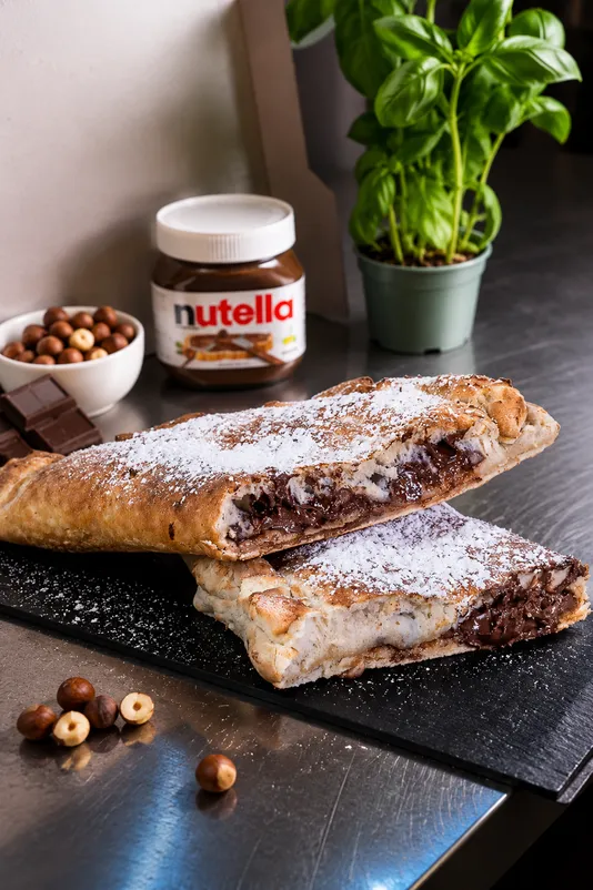 Pizza nutella