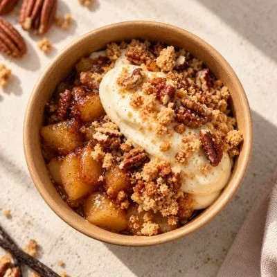 PÉCAN APPLE PIE