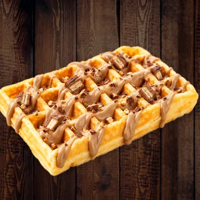 Gaufre crème de kinder bueno