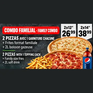 12" COMBO FAMILIAL