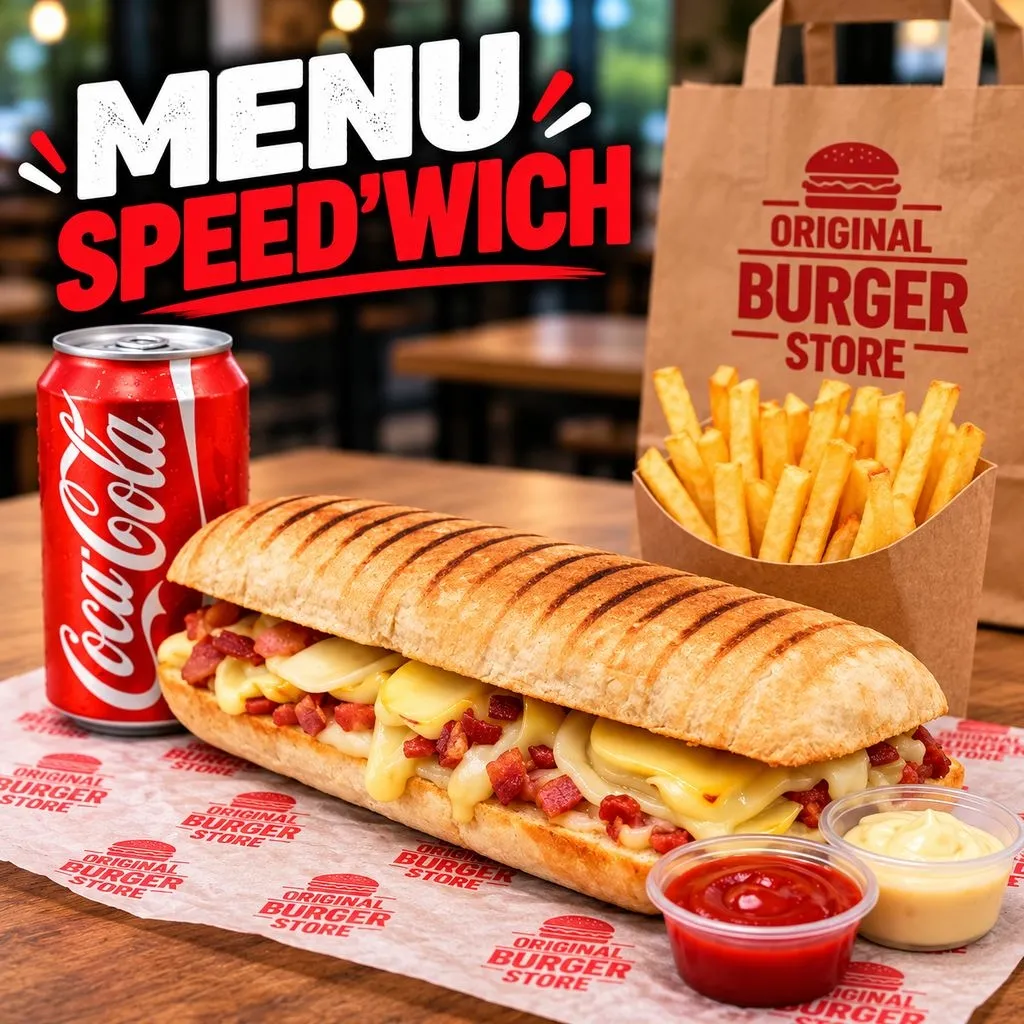 Menu Speed wich EN LIVRAISON