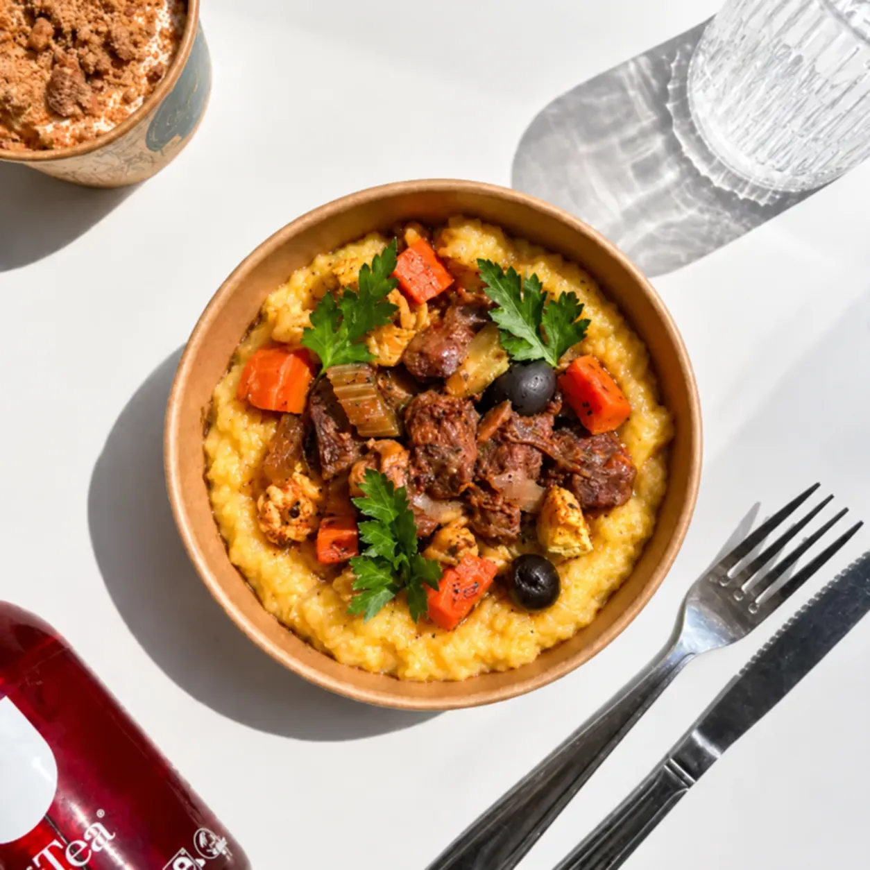 DAUBE DE BŒUF  &  POLENTA 